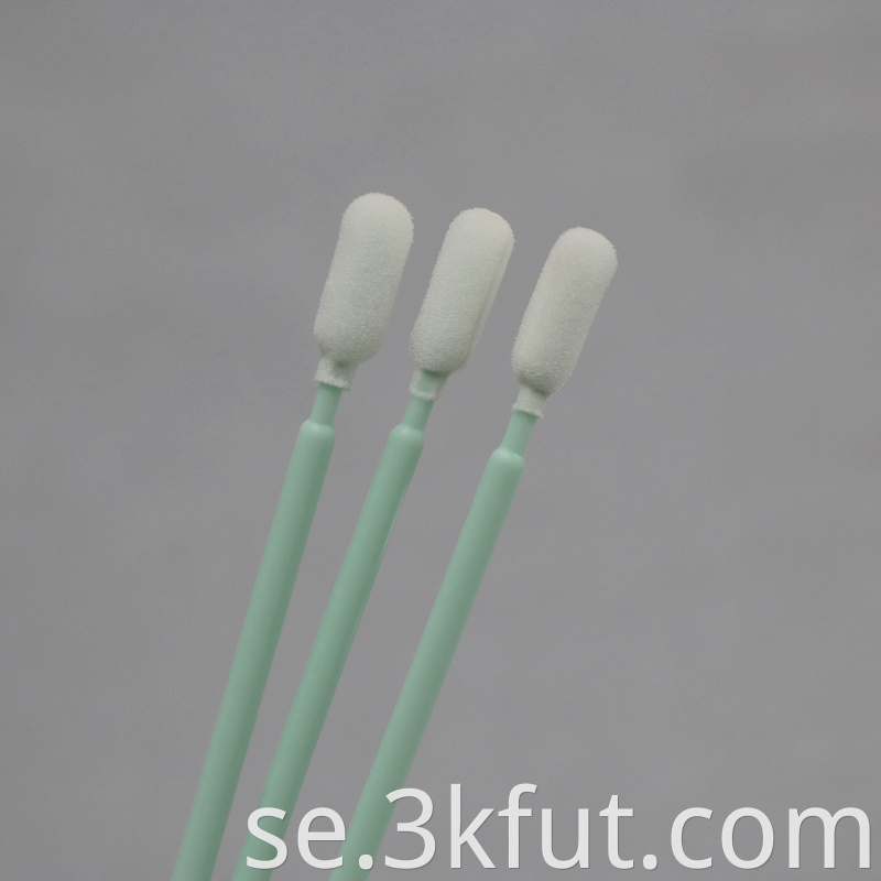 165mm Long foam swabs